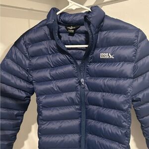 Eddie Bauer Kids Blue Puffer Jacket